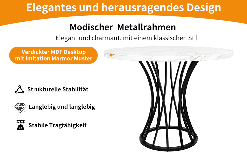 Détail du table à manger