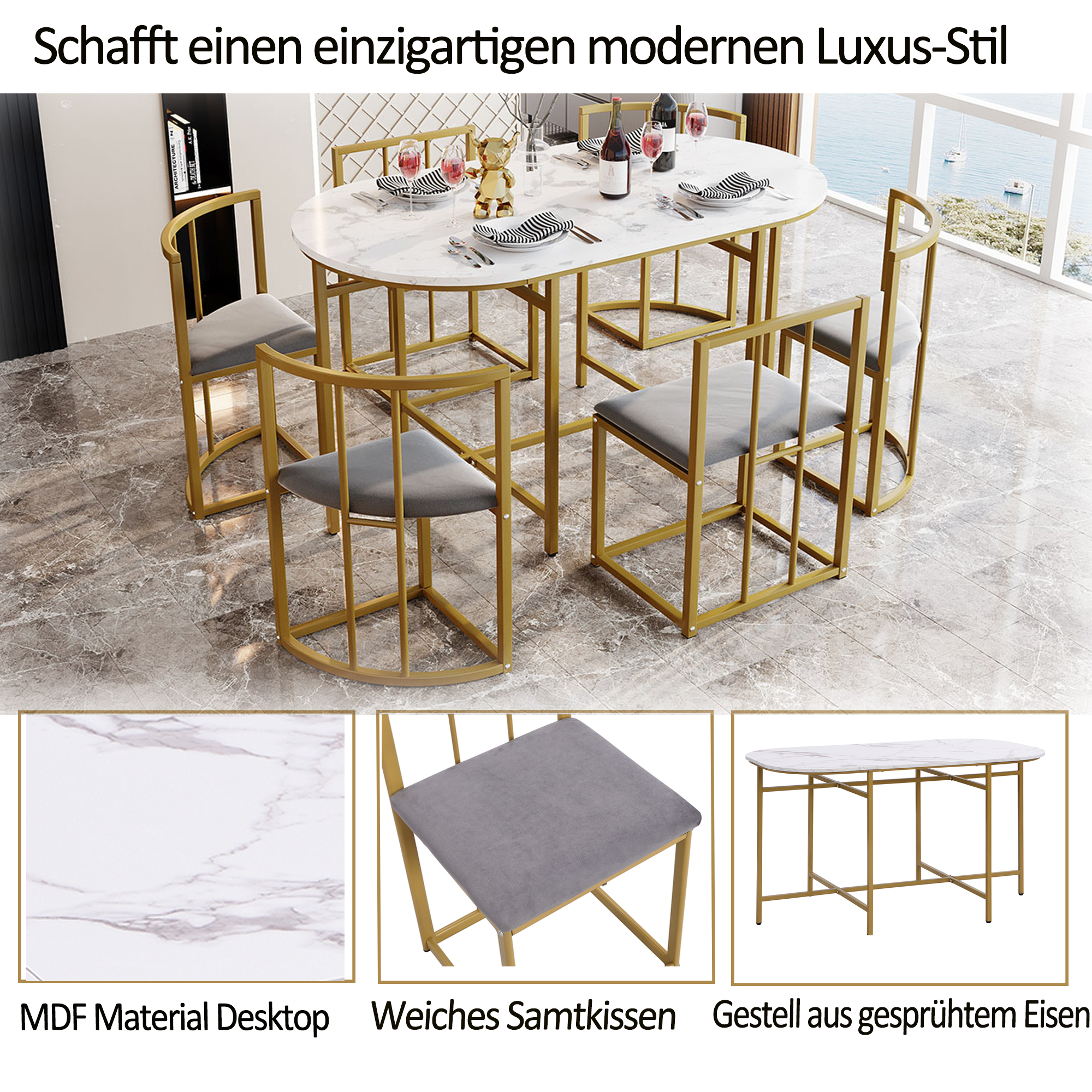 Présentation du table à manger