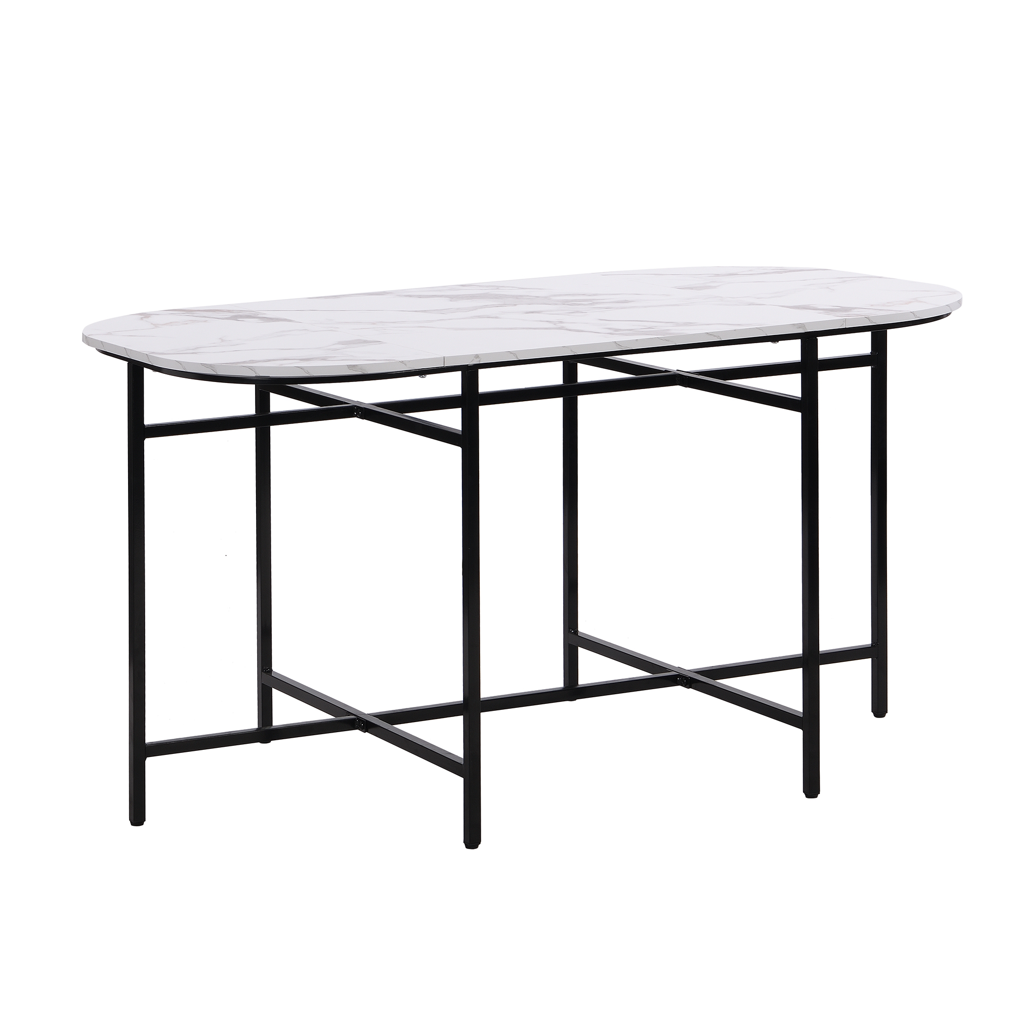 Ensemble table à manger + 6 chaises en MDF, chaises velours gris, cadre fer noir, pour salle à manger, design moderne, confort supérieur, beaucoup de places, style élégant, stabilité, décoration - image 22