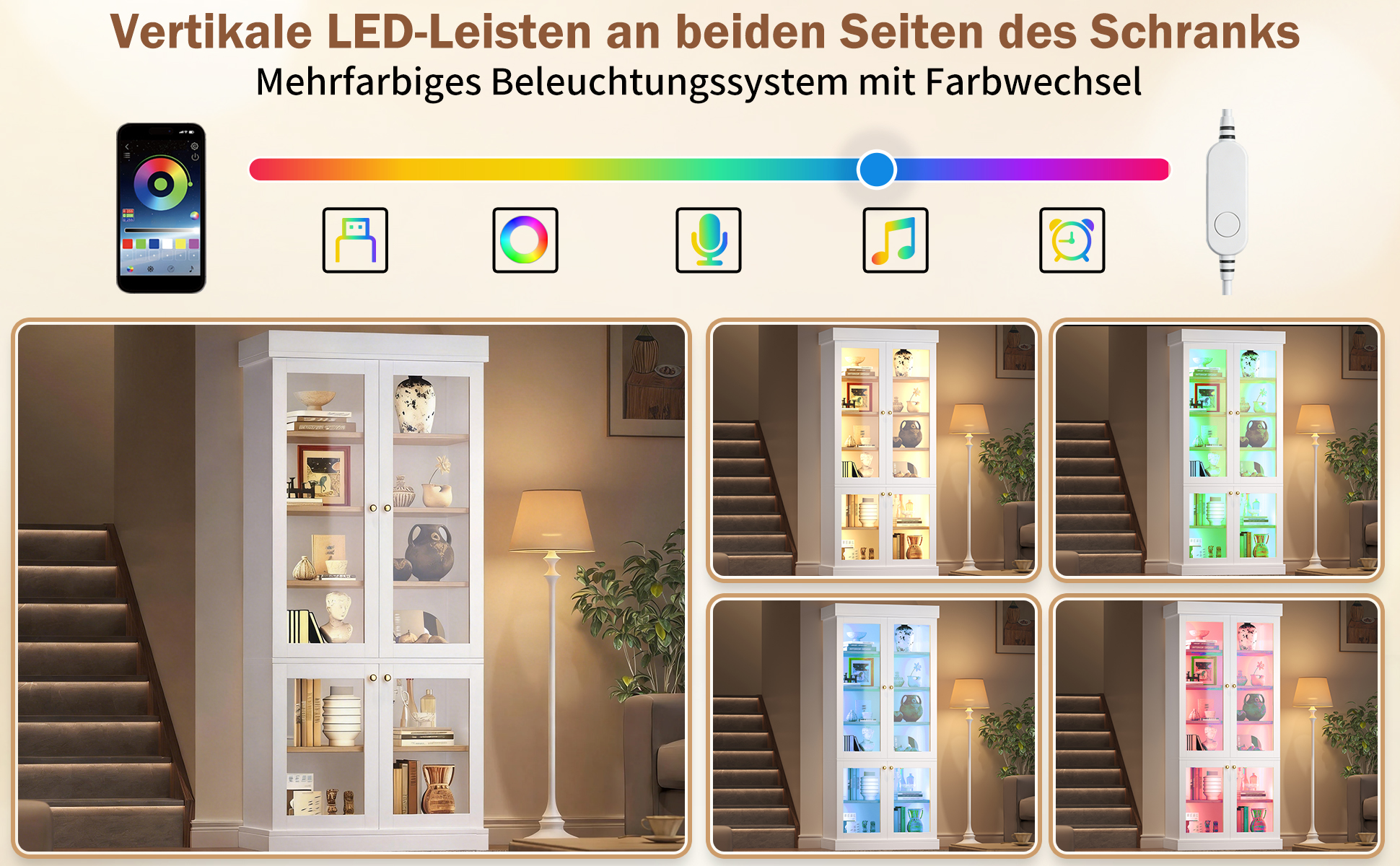 Présentation du vitrine