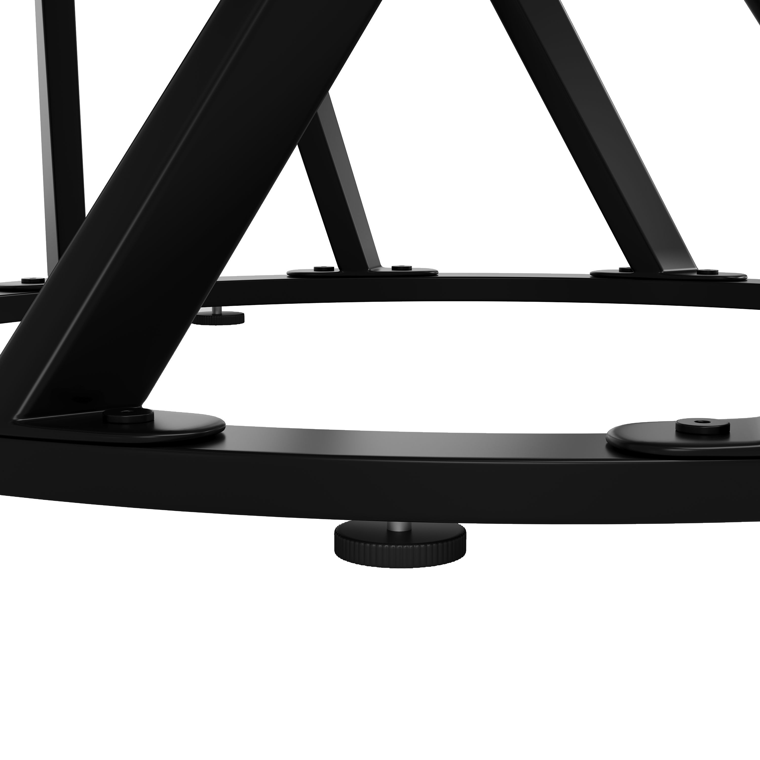 Table ronde black white vue 4