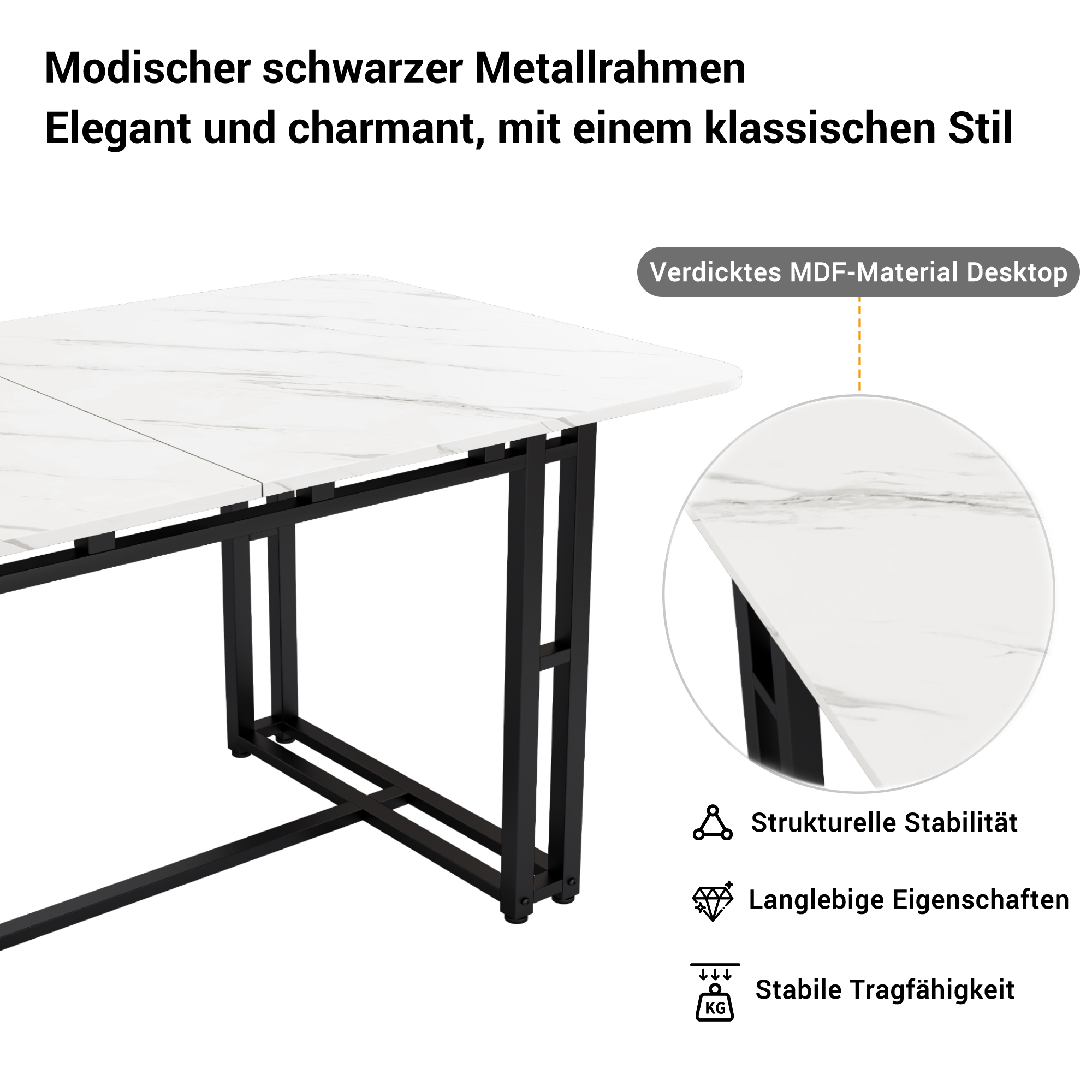 Présentation du table à manger