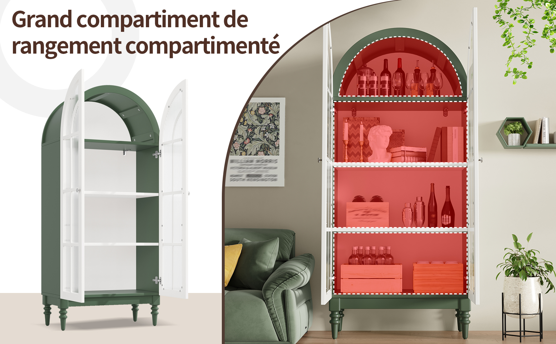 Présentation du vitrine
