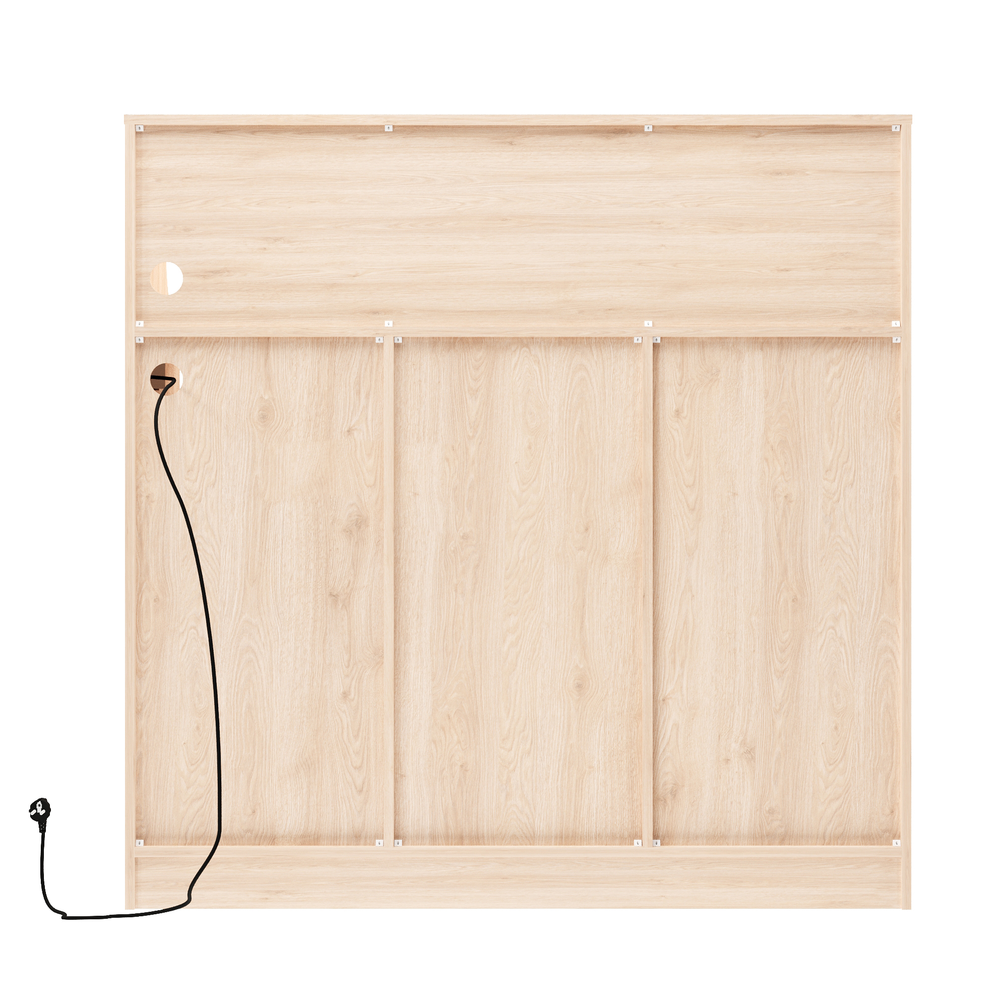 armoire de rangement bois composite résistant dimensions 120×40×121 cm pour cuisine et bar maison