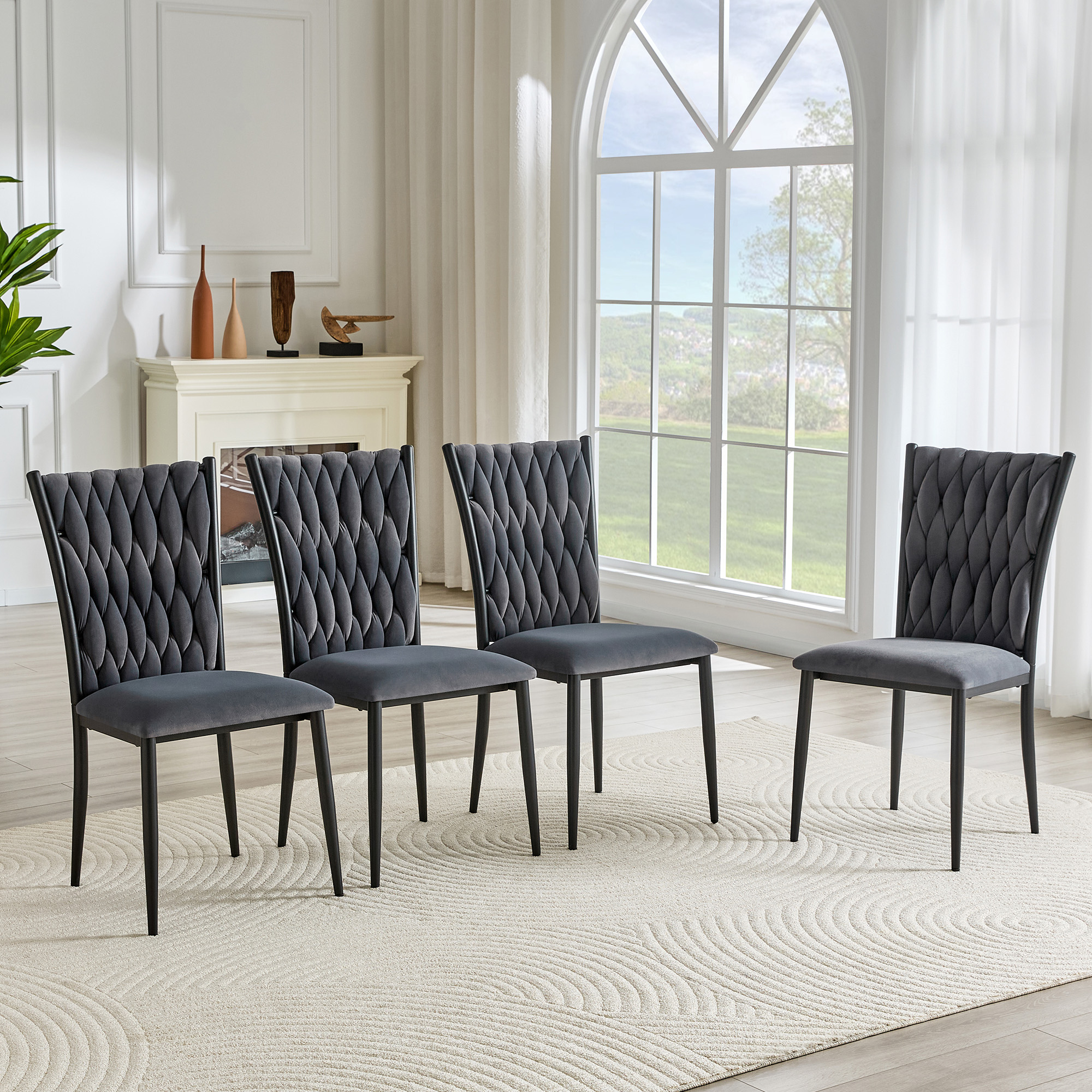 Vue principale du chaise de salle à manger