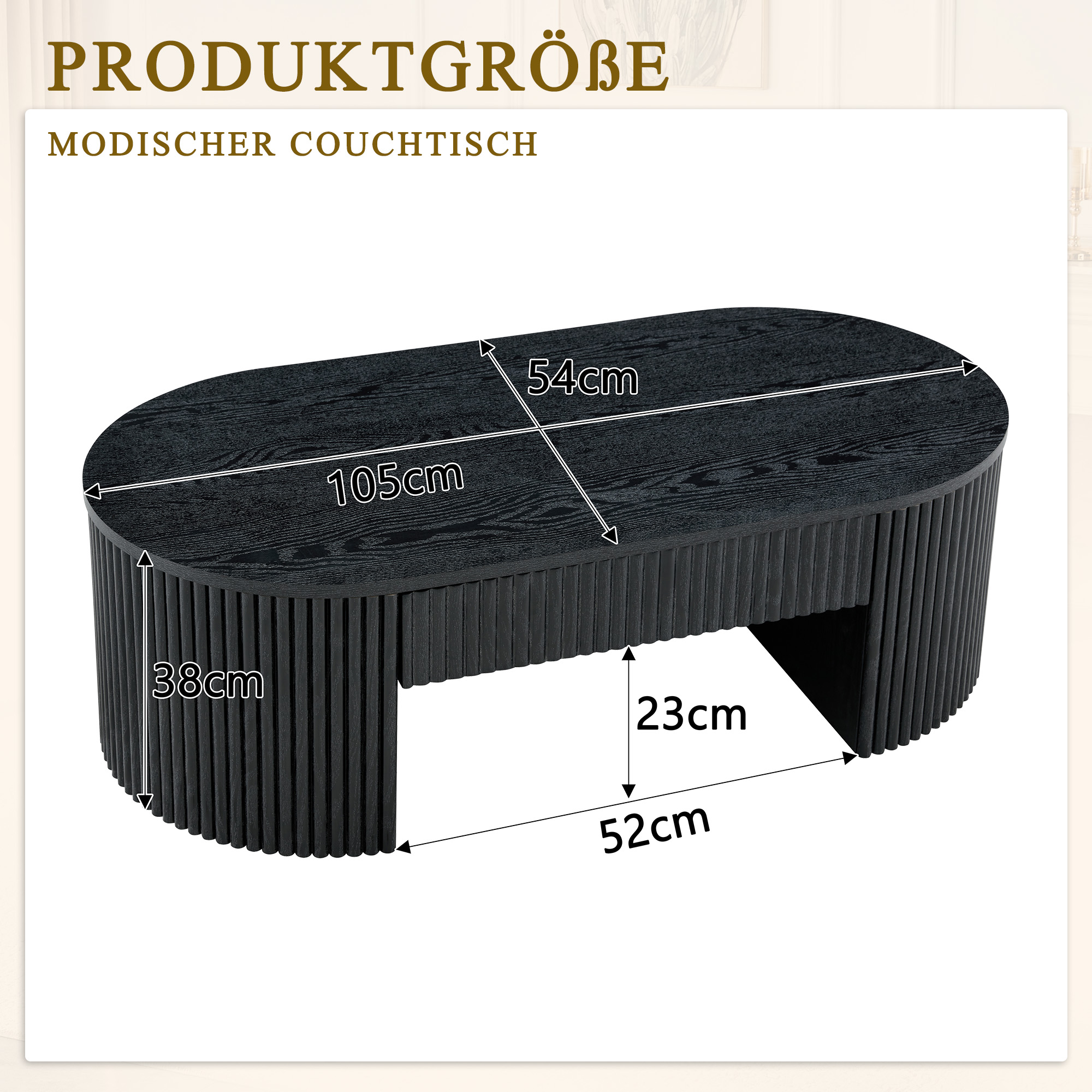 Dimensions du table basse