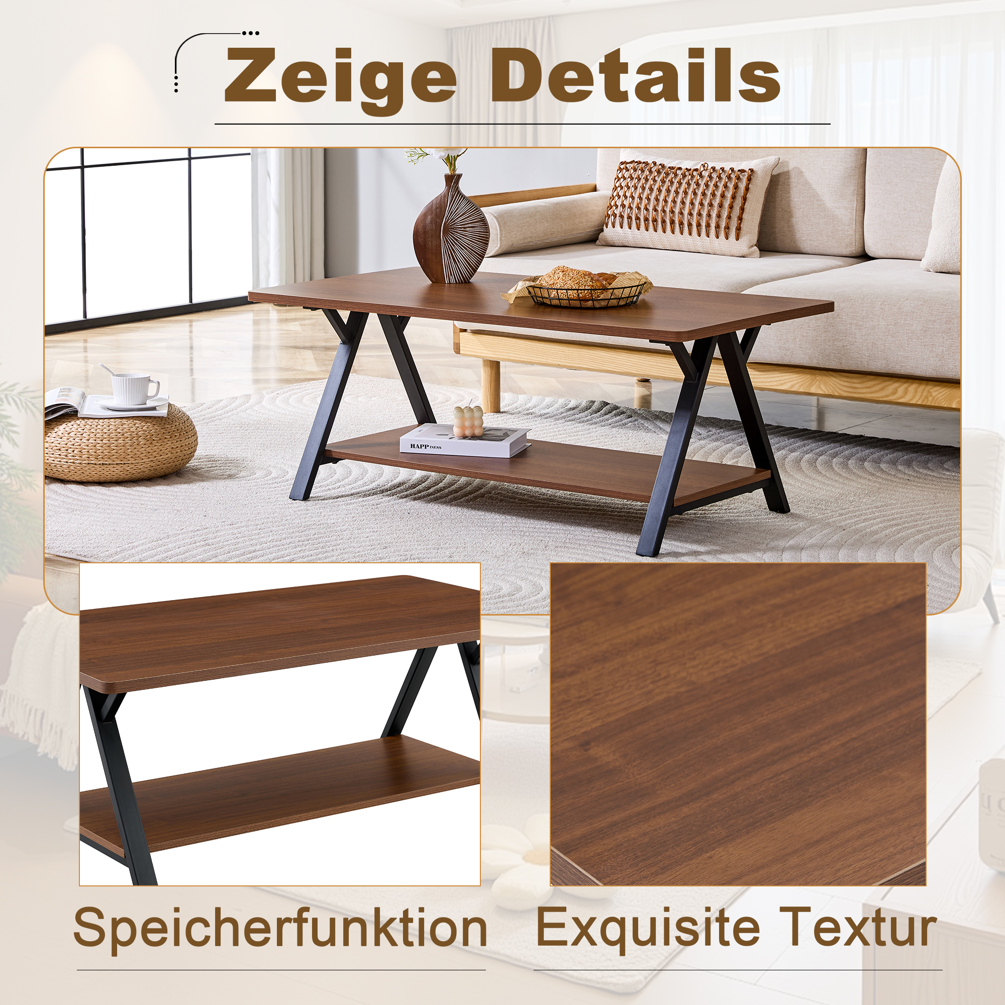 Présentation du table basse