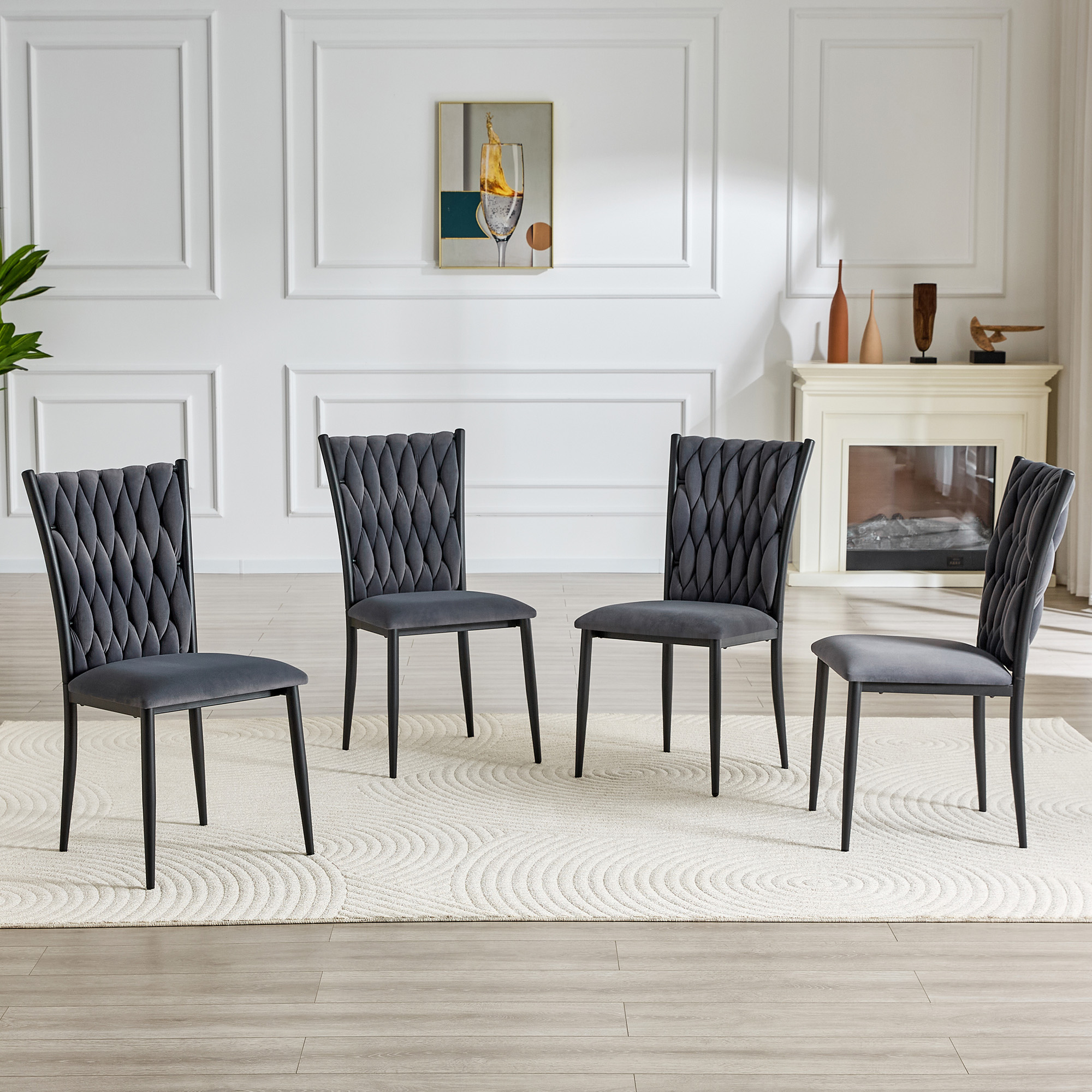 Détail du chaise de salle à manger