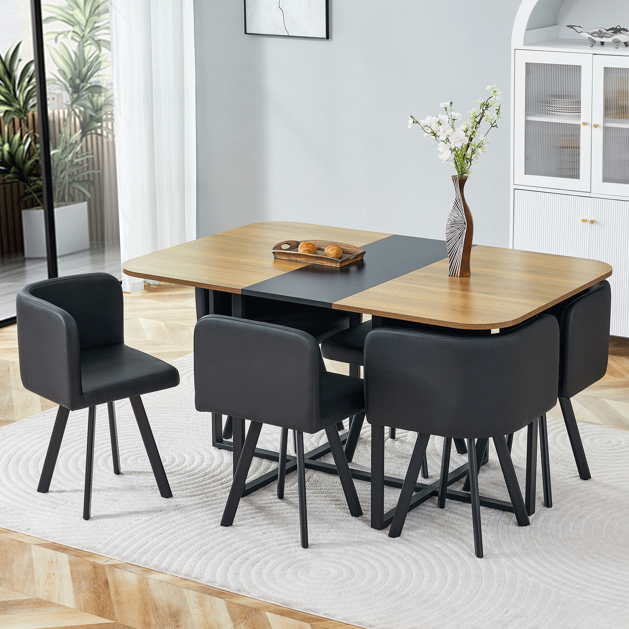 Vue principale du table à manger