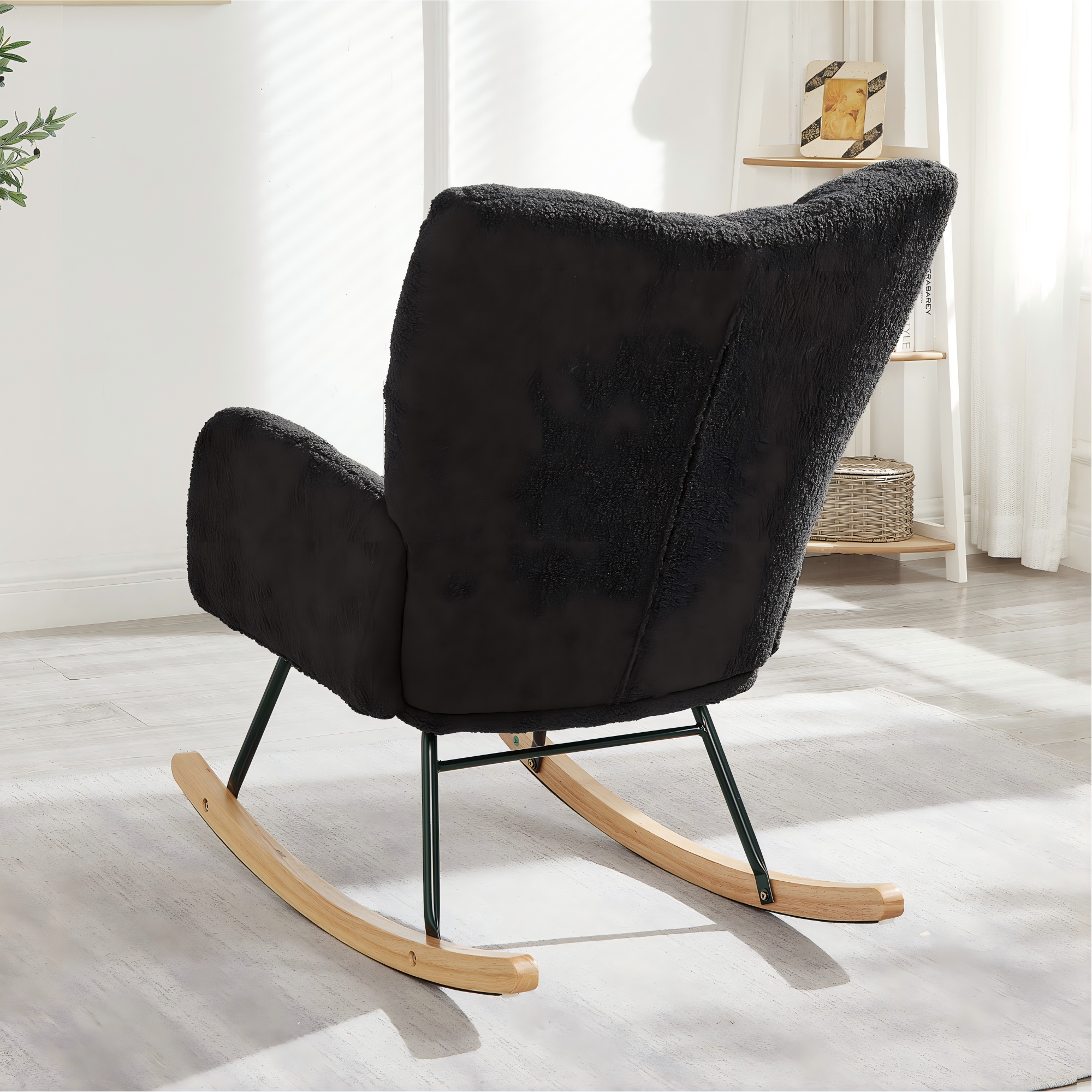 Détail du fauteuil à bascule