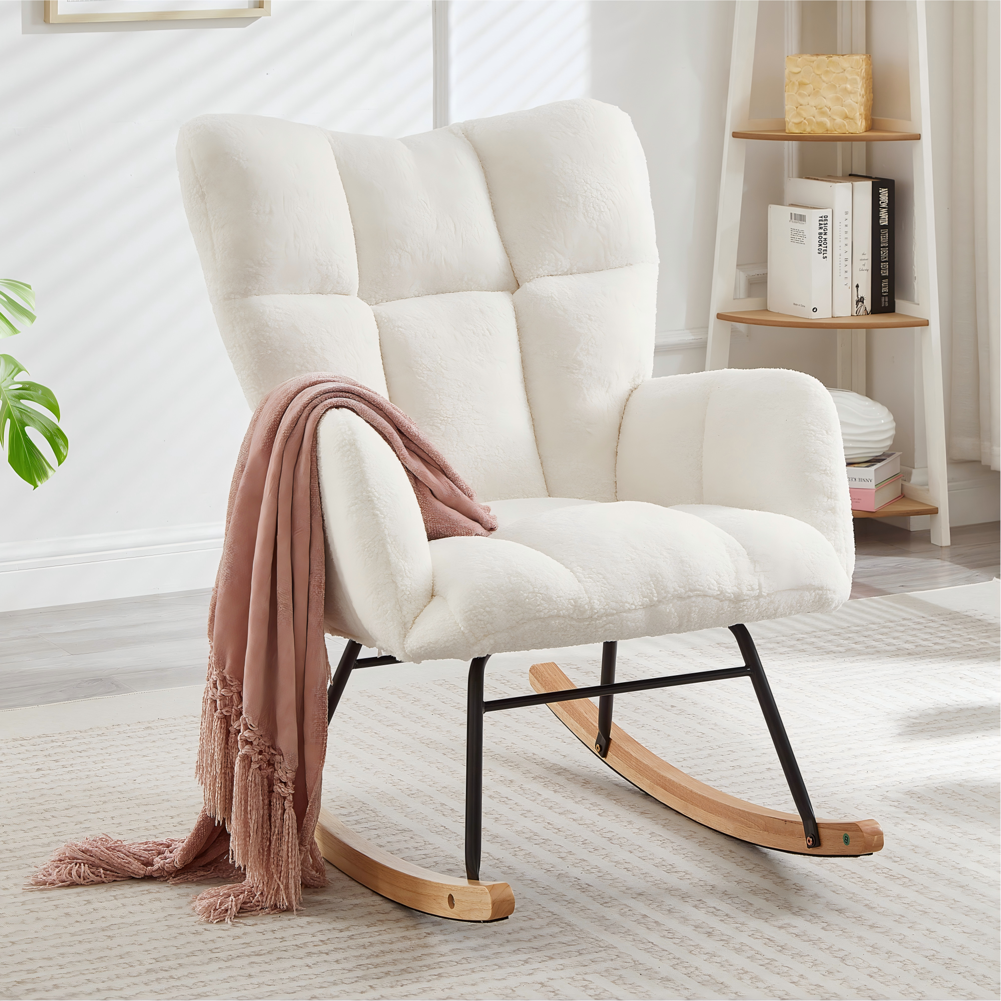 Vue principale du fauteuil à bascule