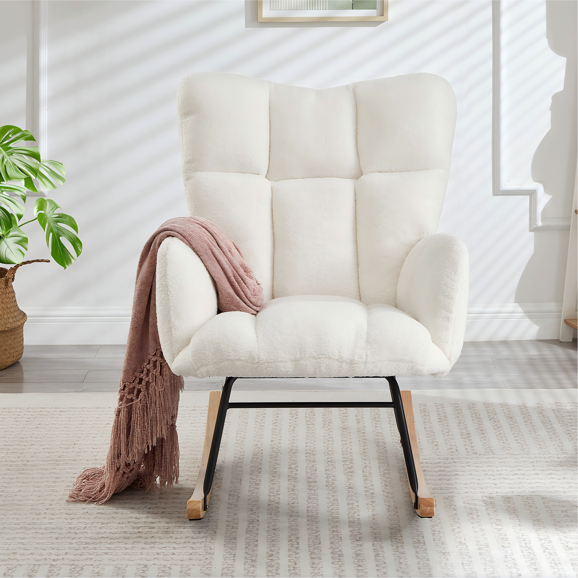 Détail du fauteuil à bascule