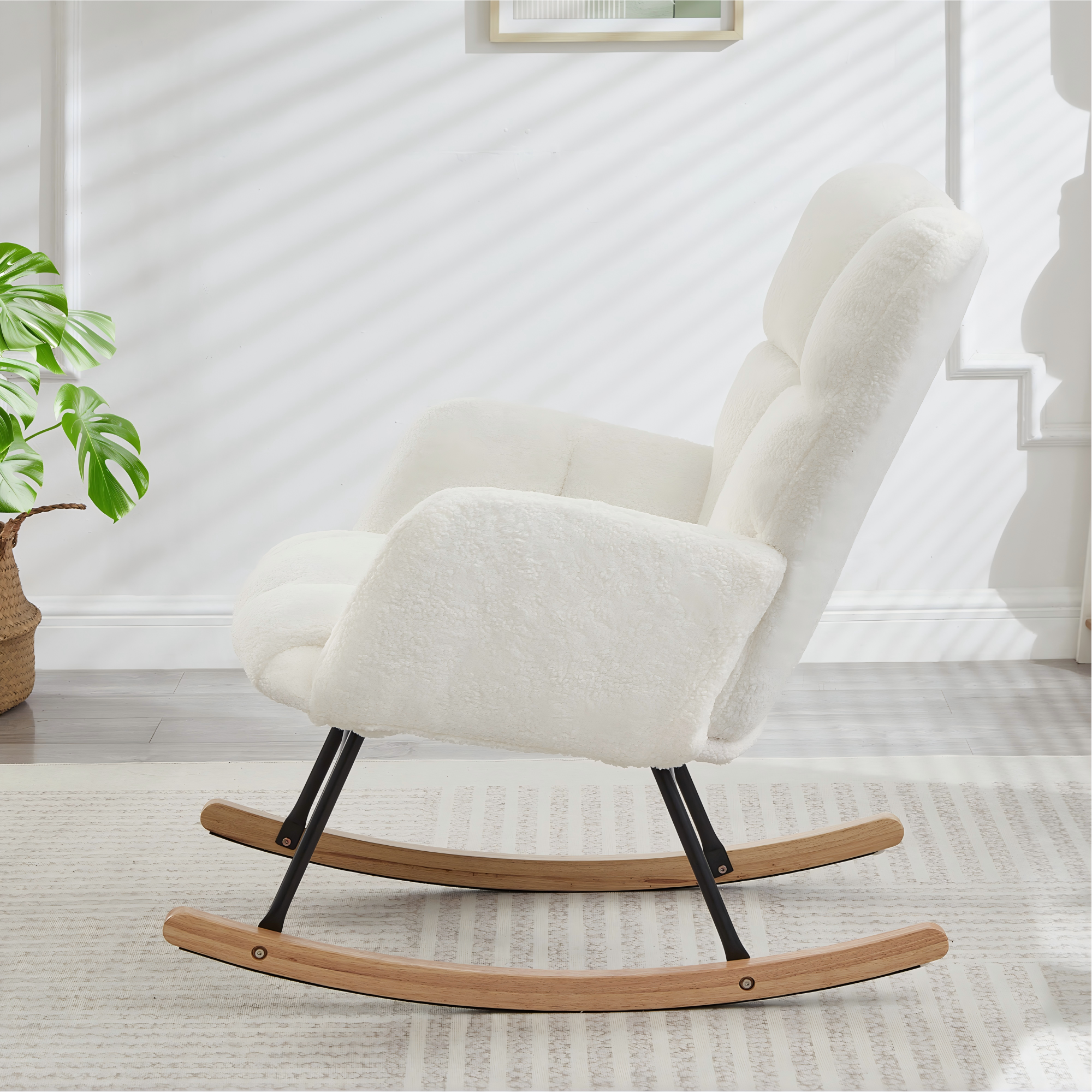 Détail du fauteuil à bascule