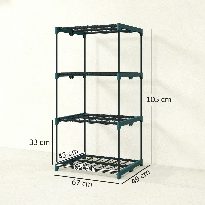 Dimensions du support pour plantes