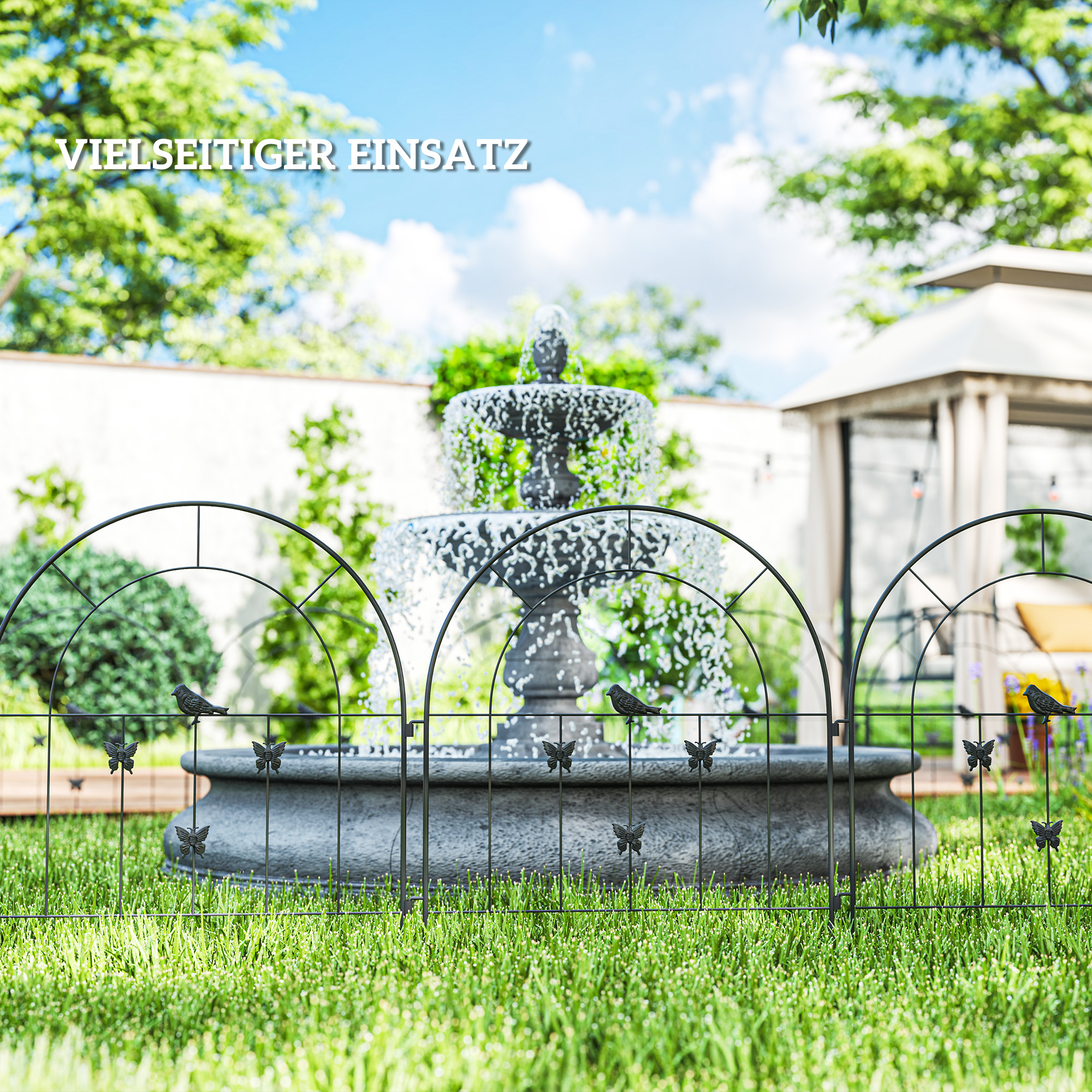 Présentation du arche de jardin