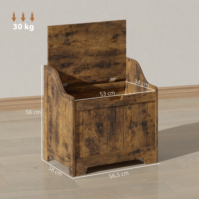 Dimensions du banc avec rangement