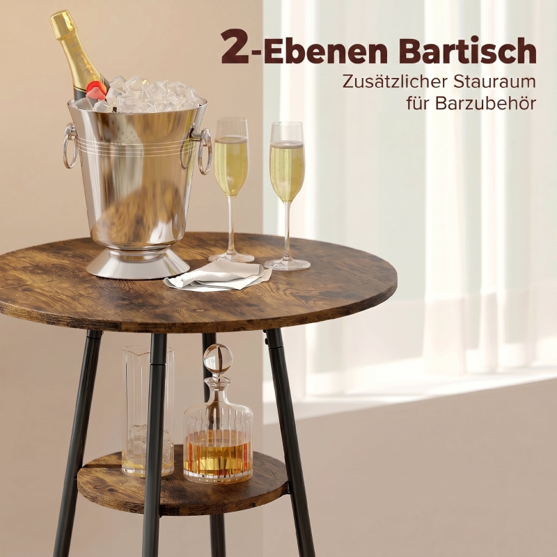 Détail du table haute