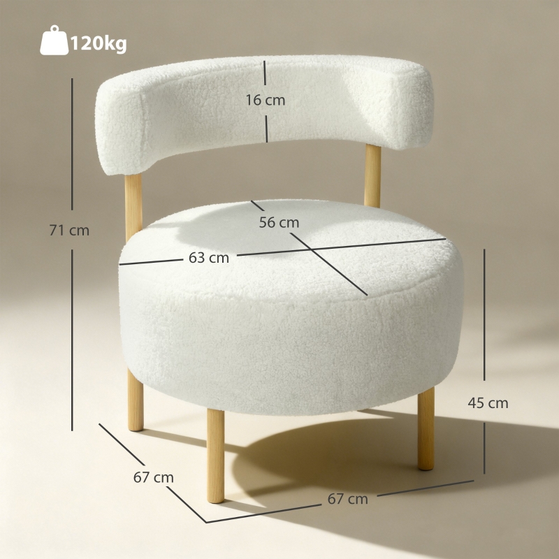 Dimensions du fauteuil relax