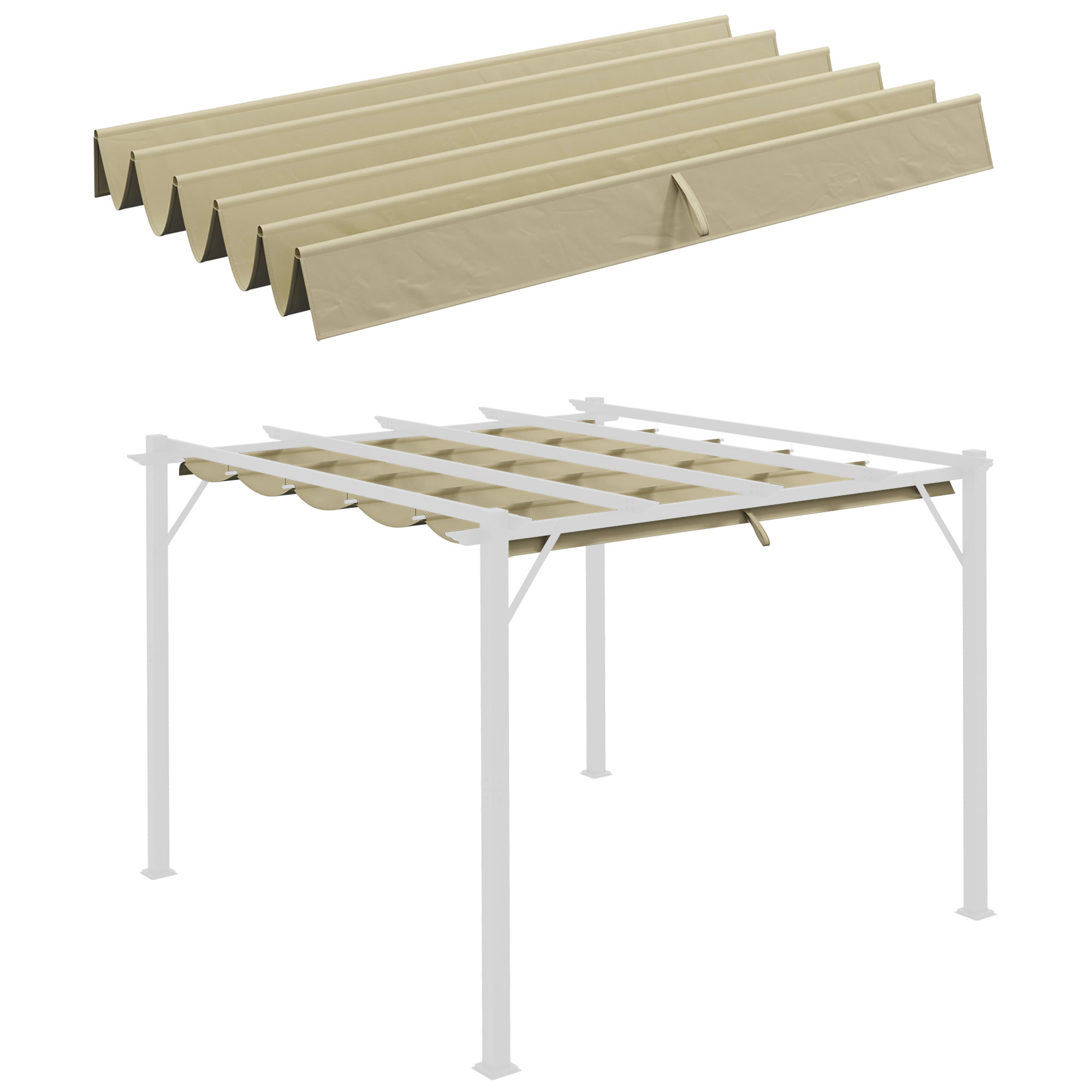 Vue principale du pergola