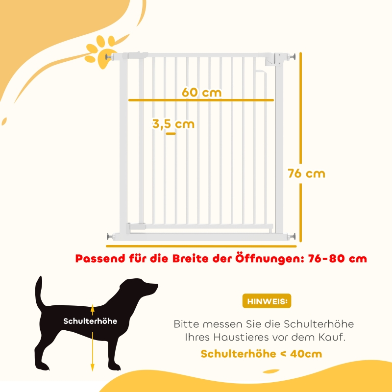 Dimensions du enclos extérieur