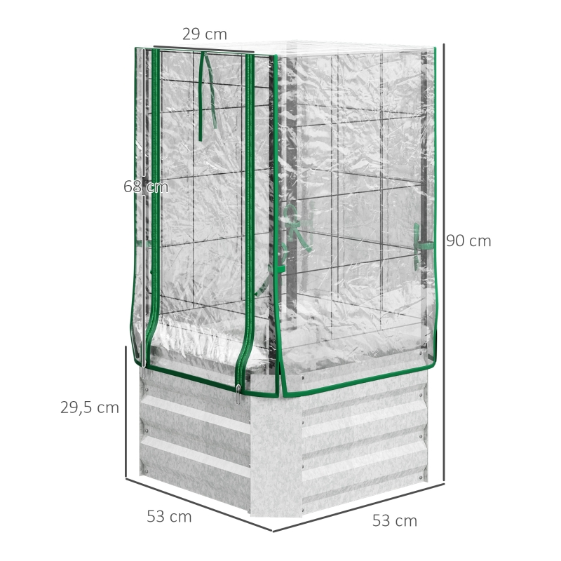 Dimensions du serre de jardin