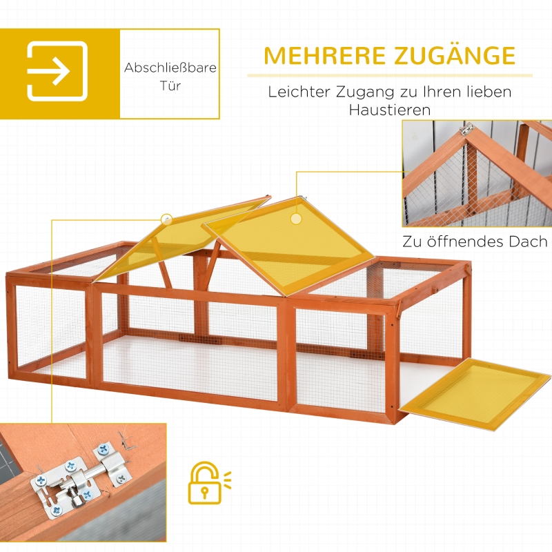 Détail du enclos extérieur