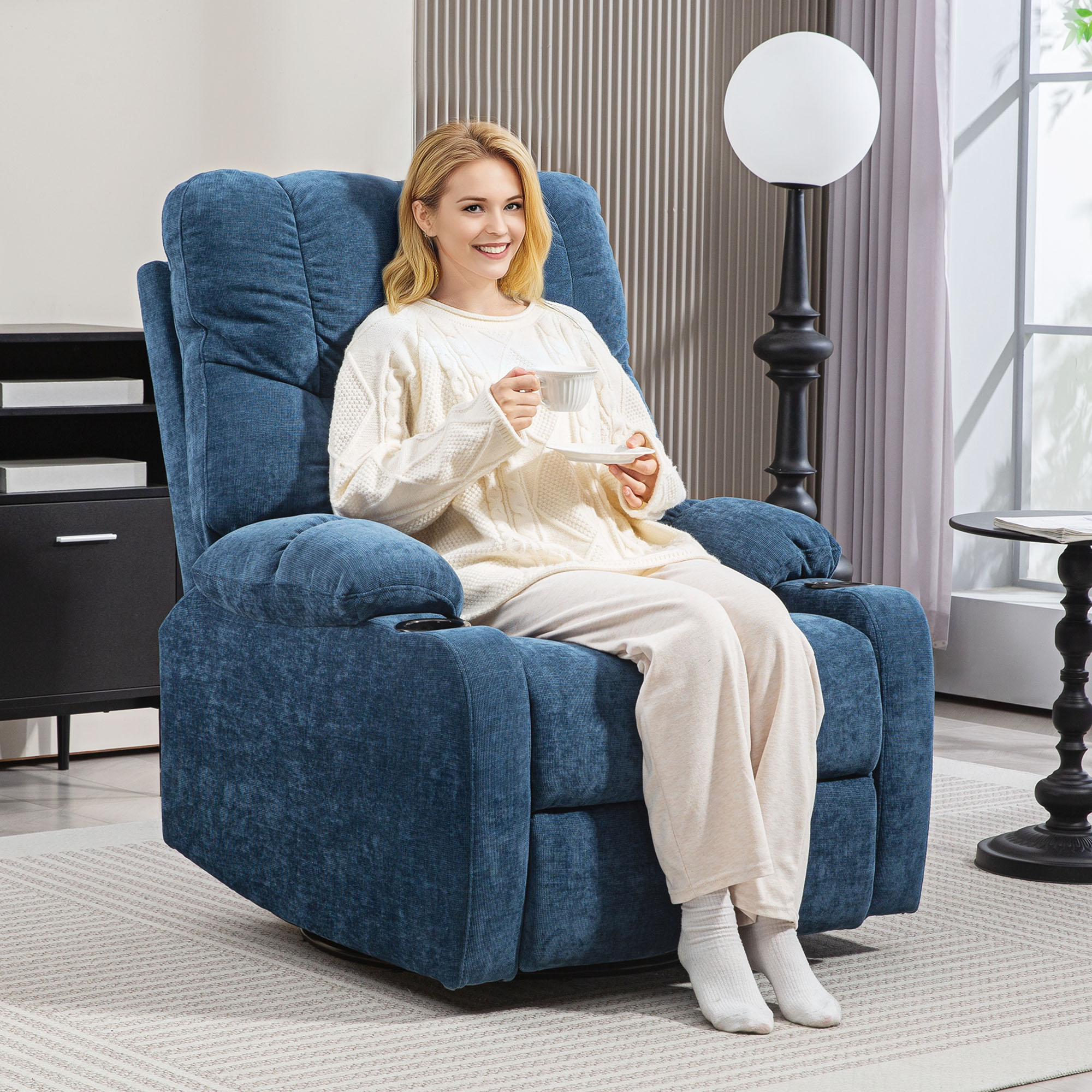 Détail du fauteuil relax
