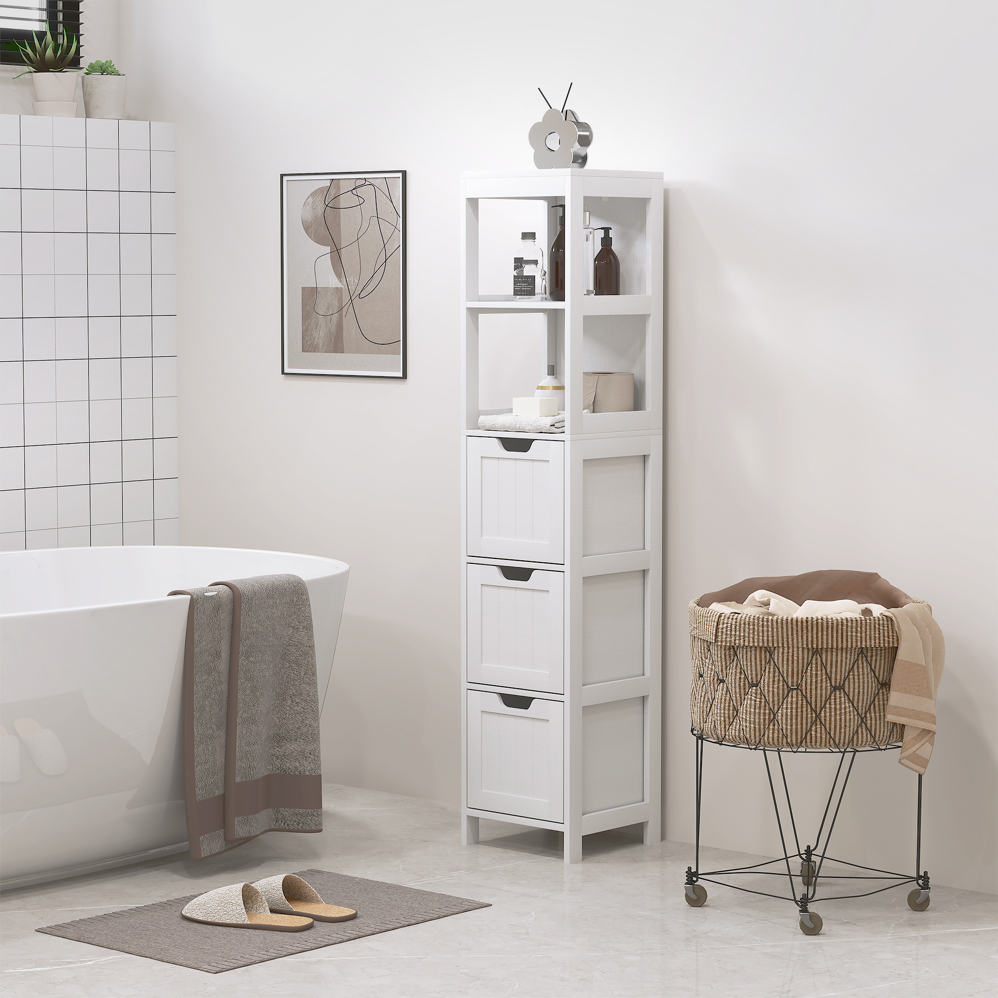 Présentation du meuble de salle de bains