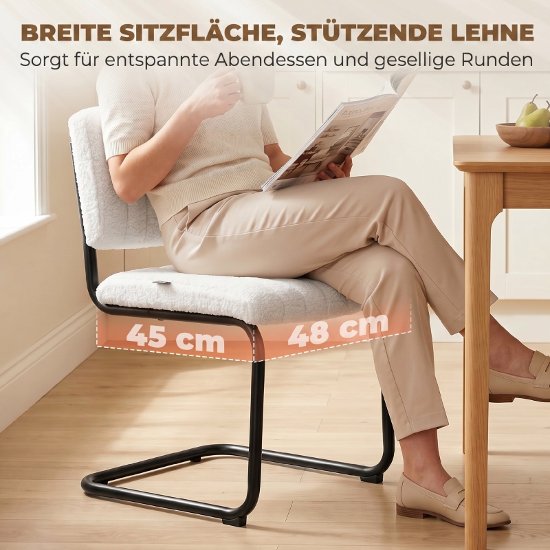 Présentation du chaise de salle à manger