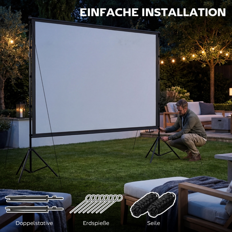 Présentation du écran de projection