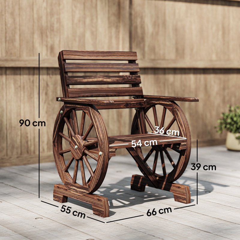 Dimensions du siège d'extérieur