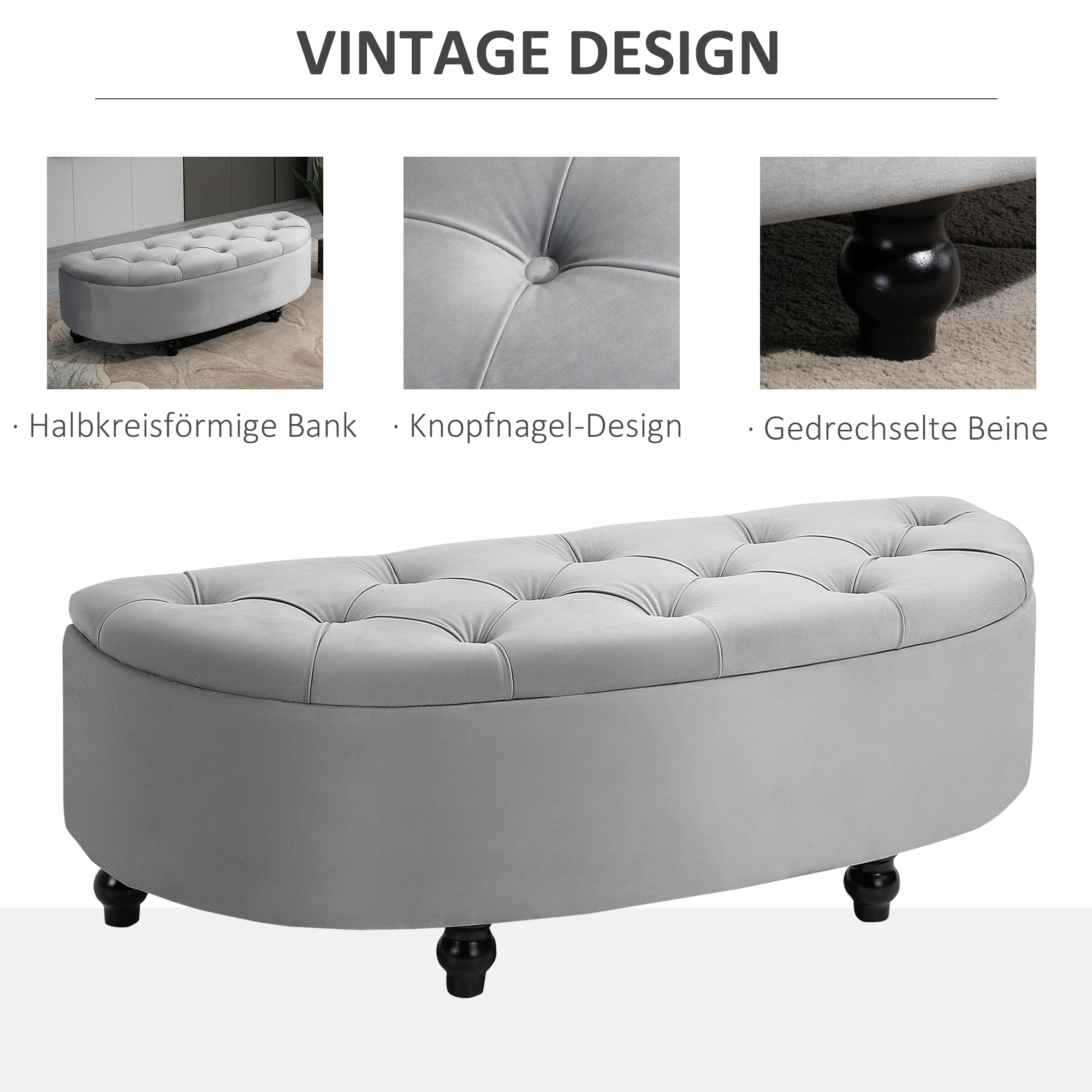 Banquette‑coffre vue générale