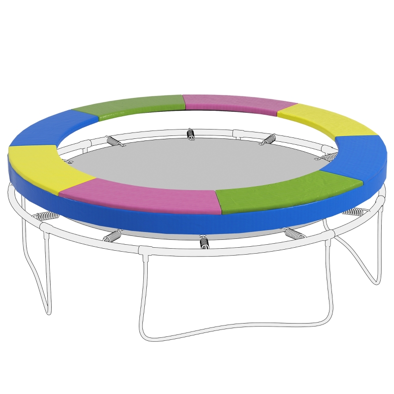 Vue principale du trampoline