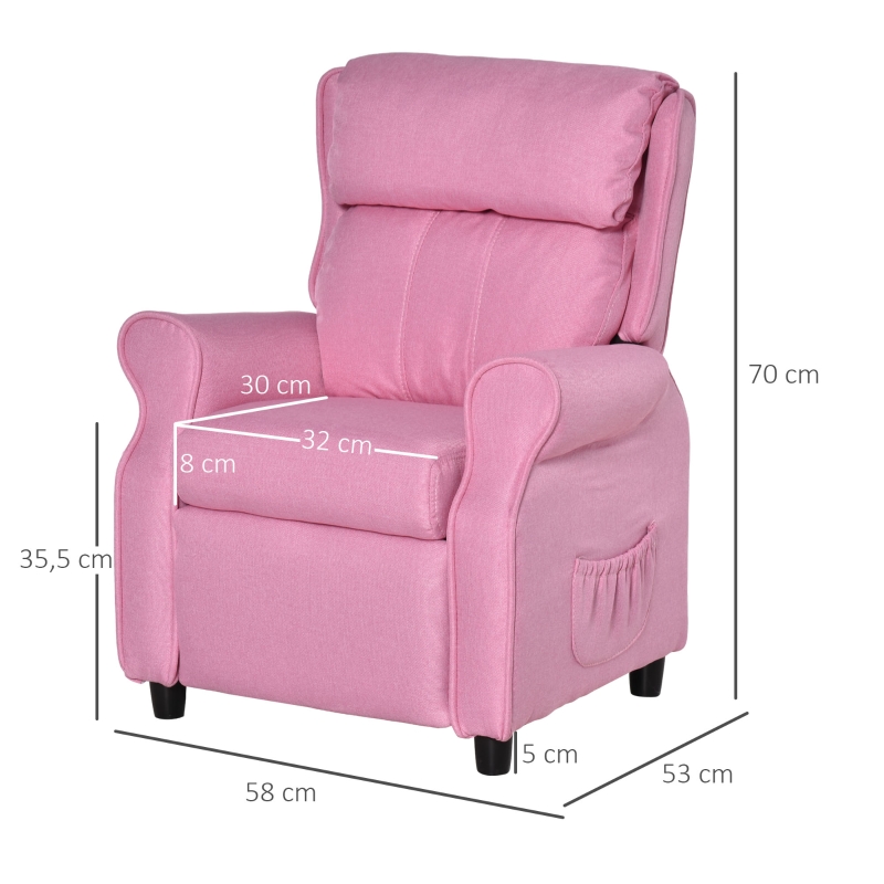 Dimensions du fauteuil relax
