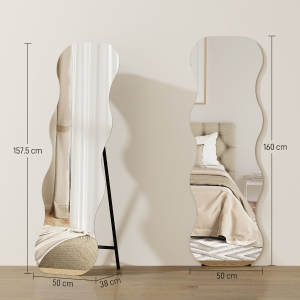 Dimensions sans / avec le pied