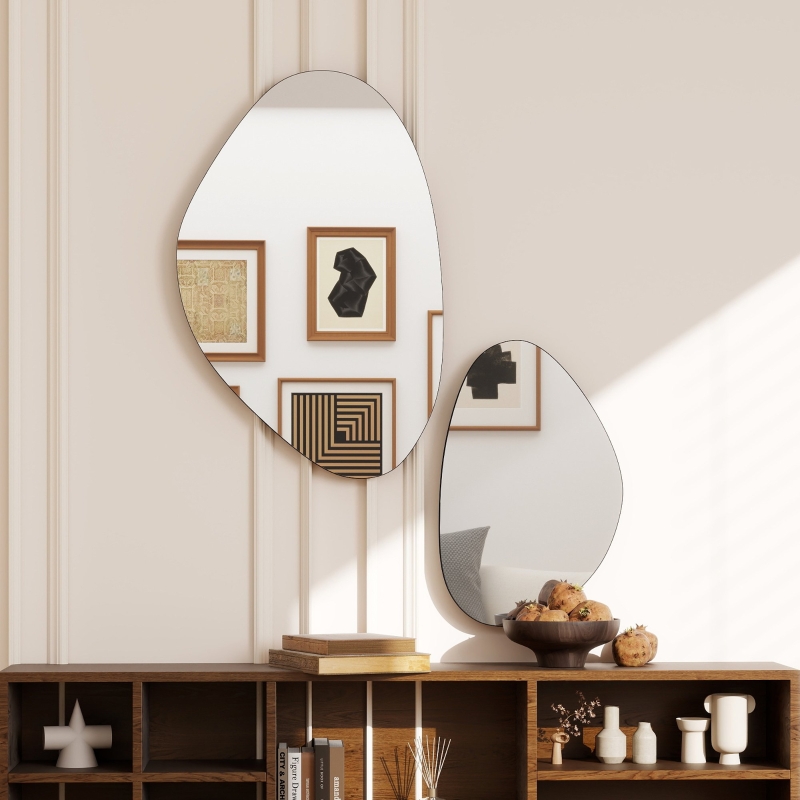 Détail du miroir