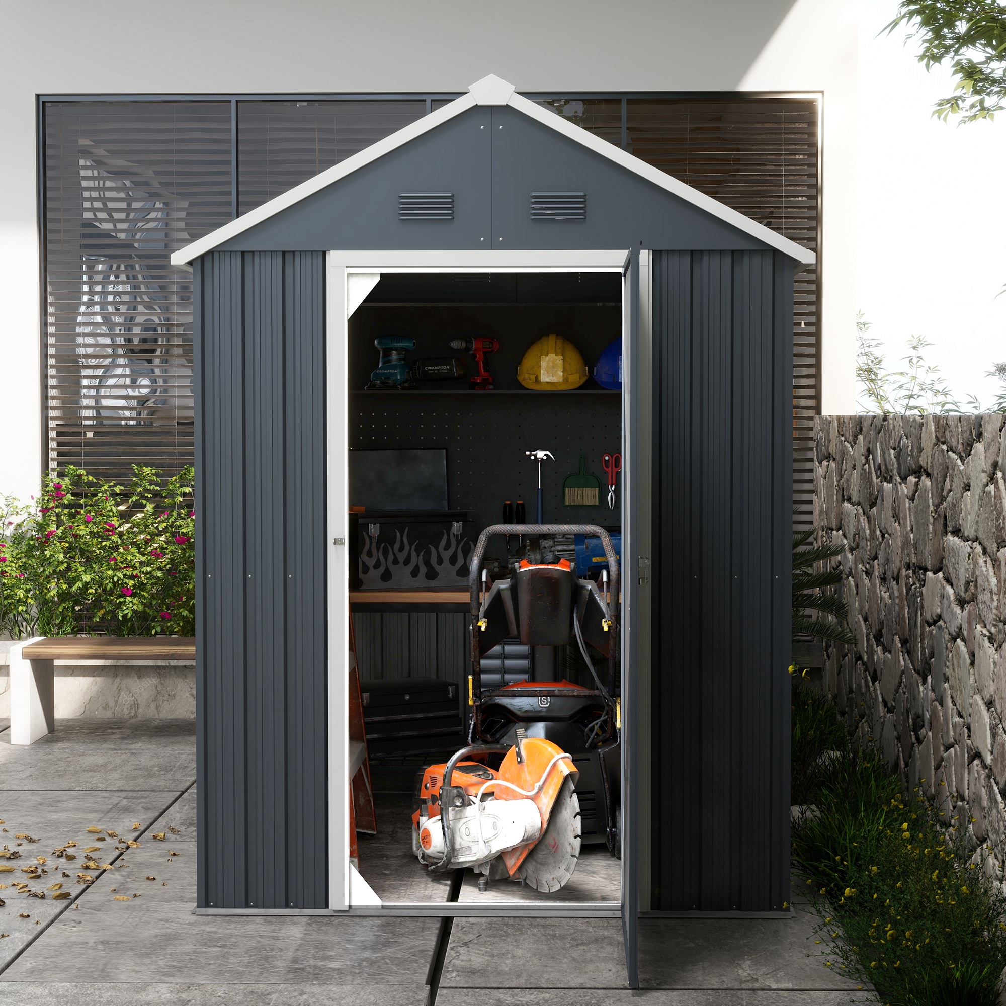Présentation du abri de jardin