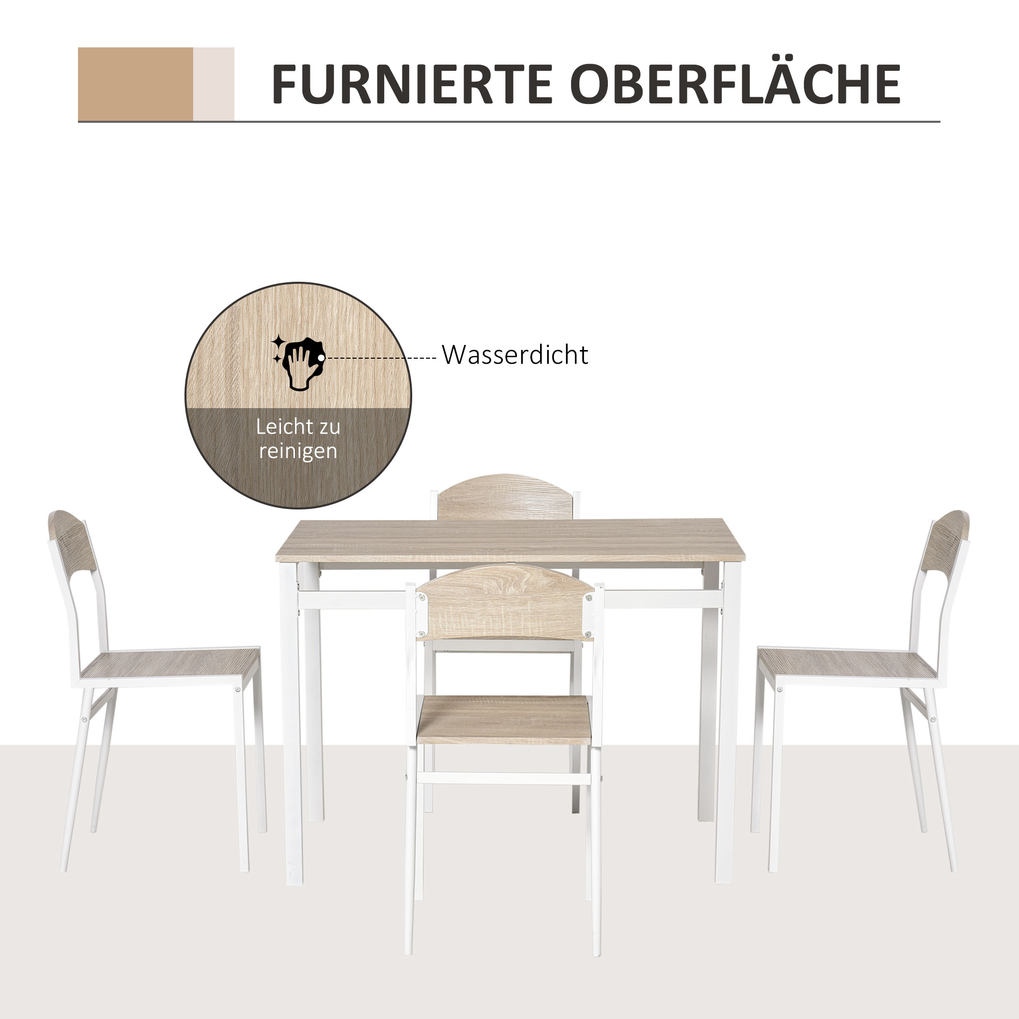 Détail du table à manger