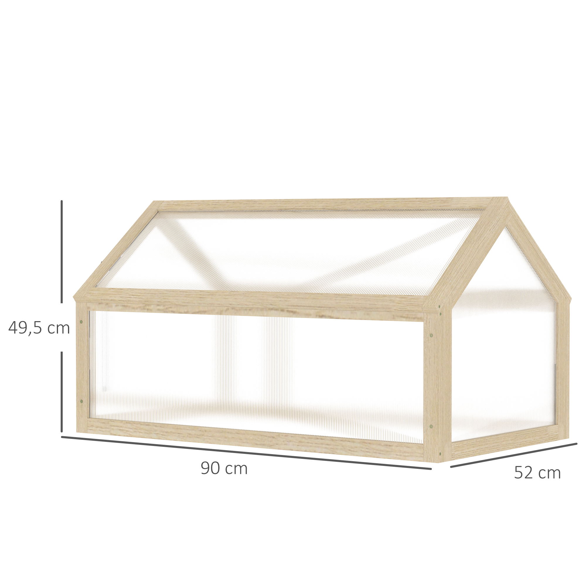Dimensions du serre de jardin