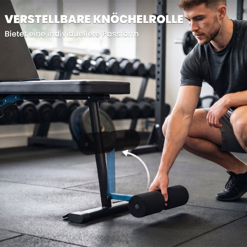 Banc de musculation en position inclinée