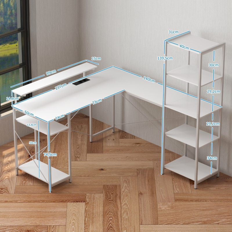 Dimensions du bureau
