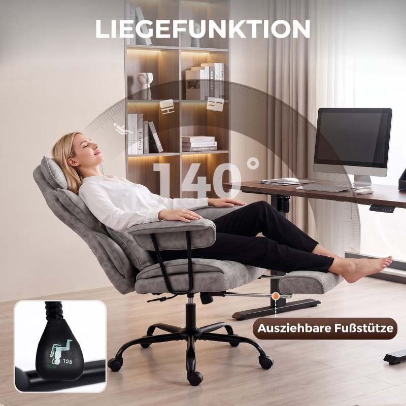 Détail du fauteuil de bureau