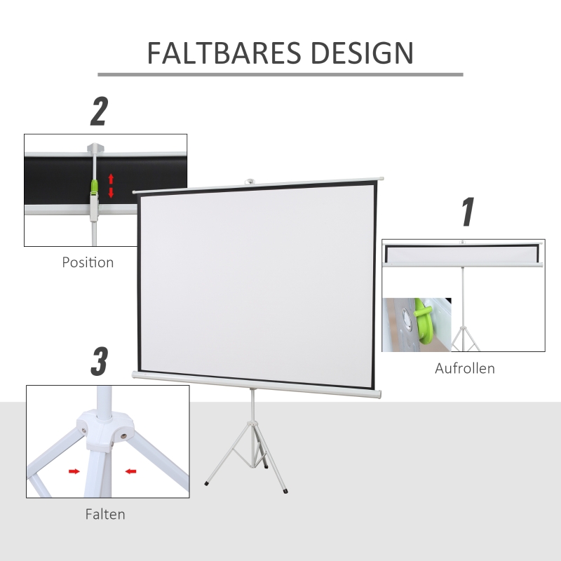 Présentation du écran de projection