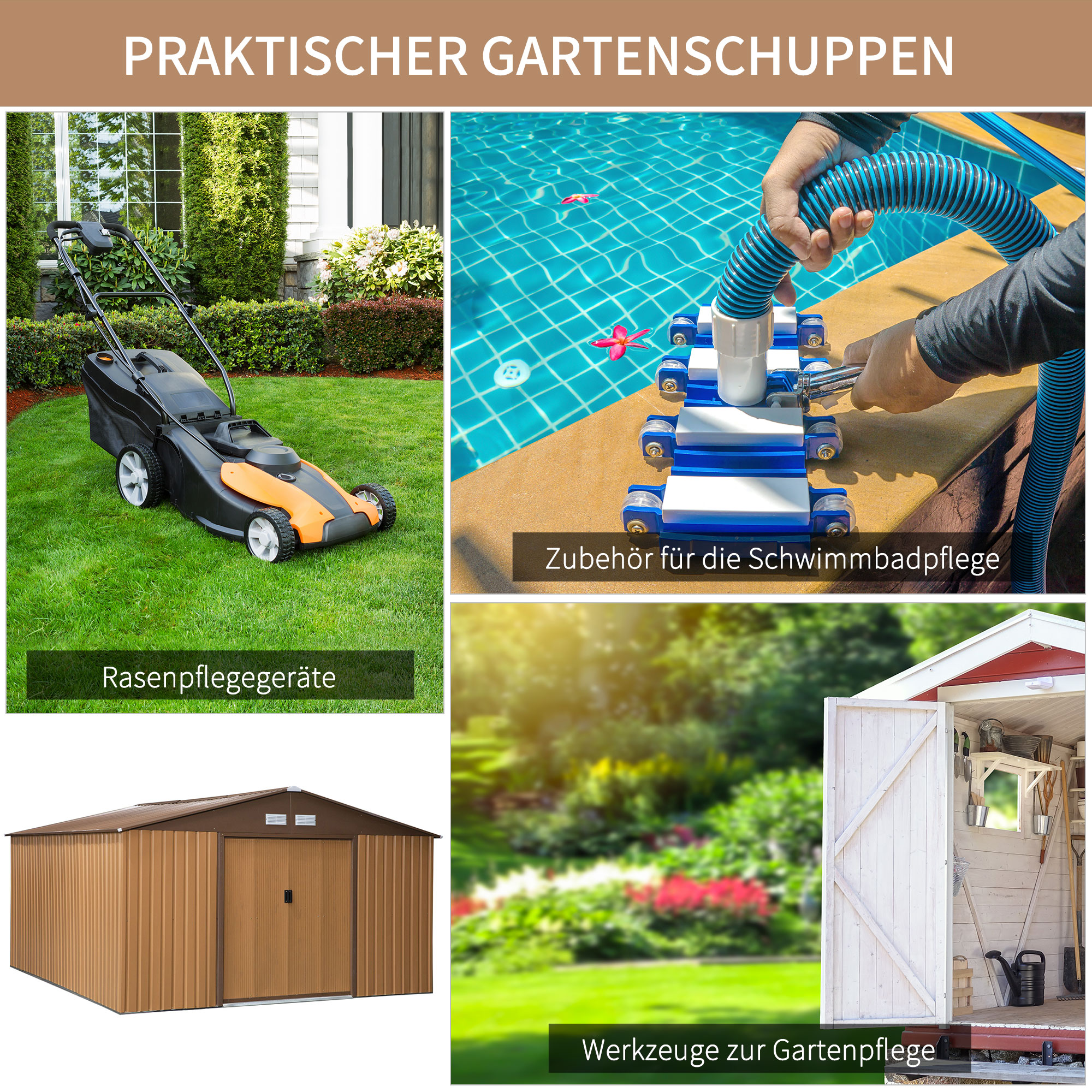 Présentation du abri de jardin