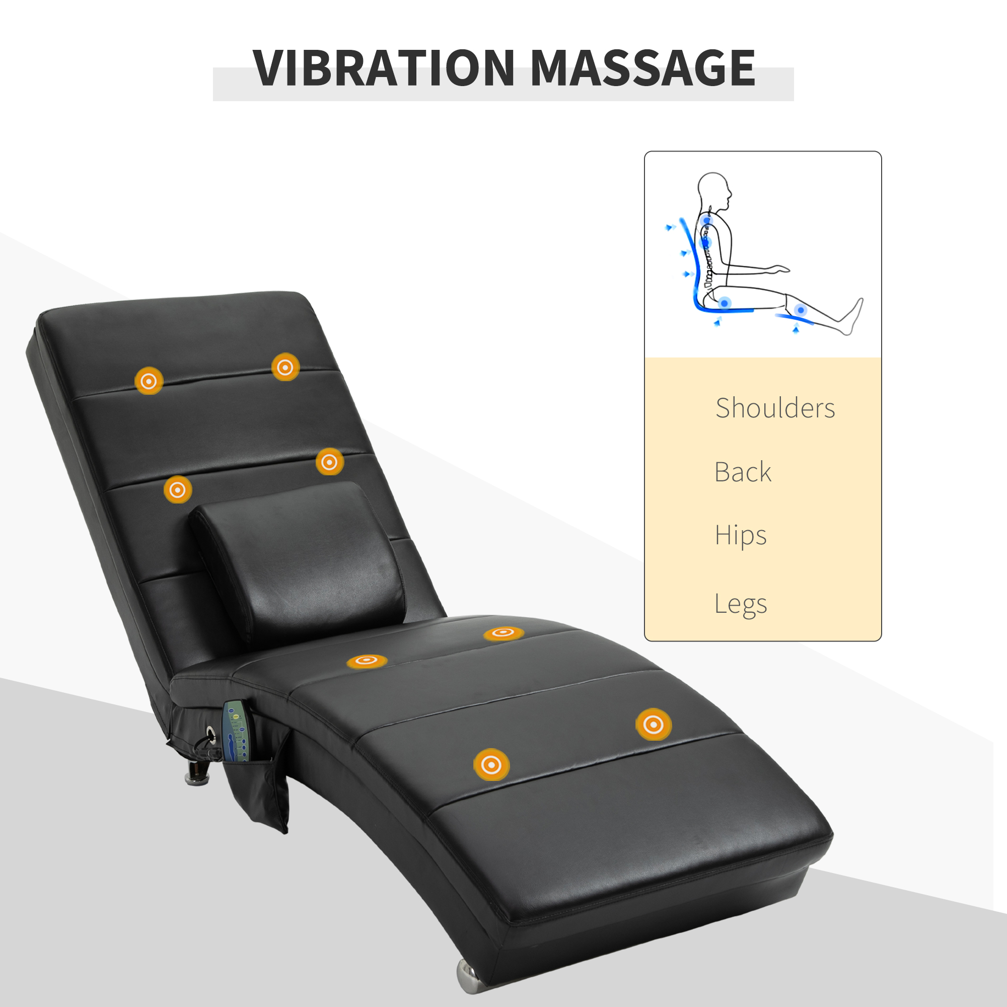 Détail du fauteuil relax