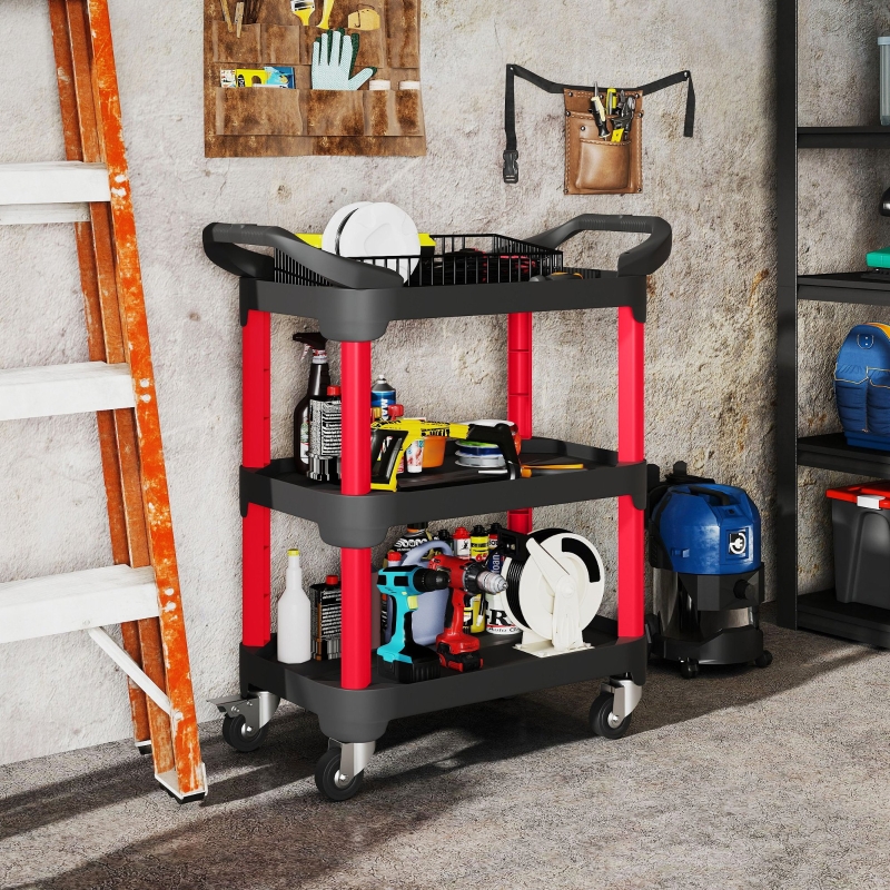 Détail du servante à outils