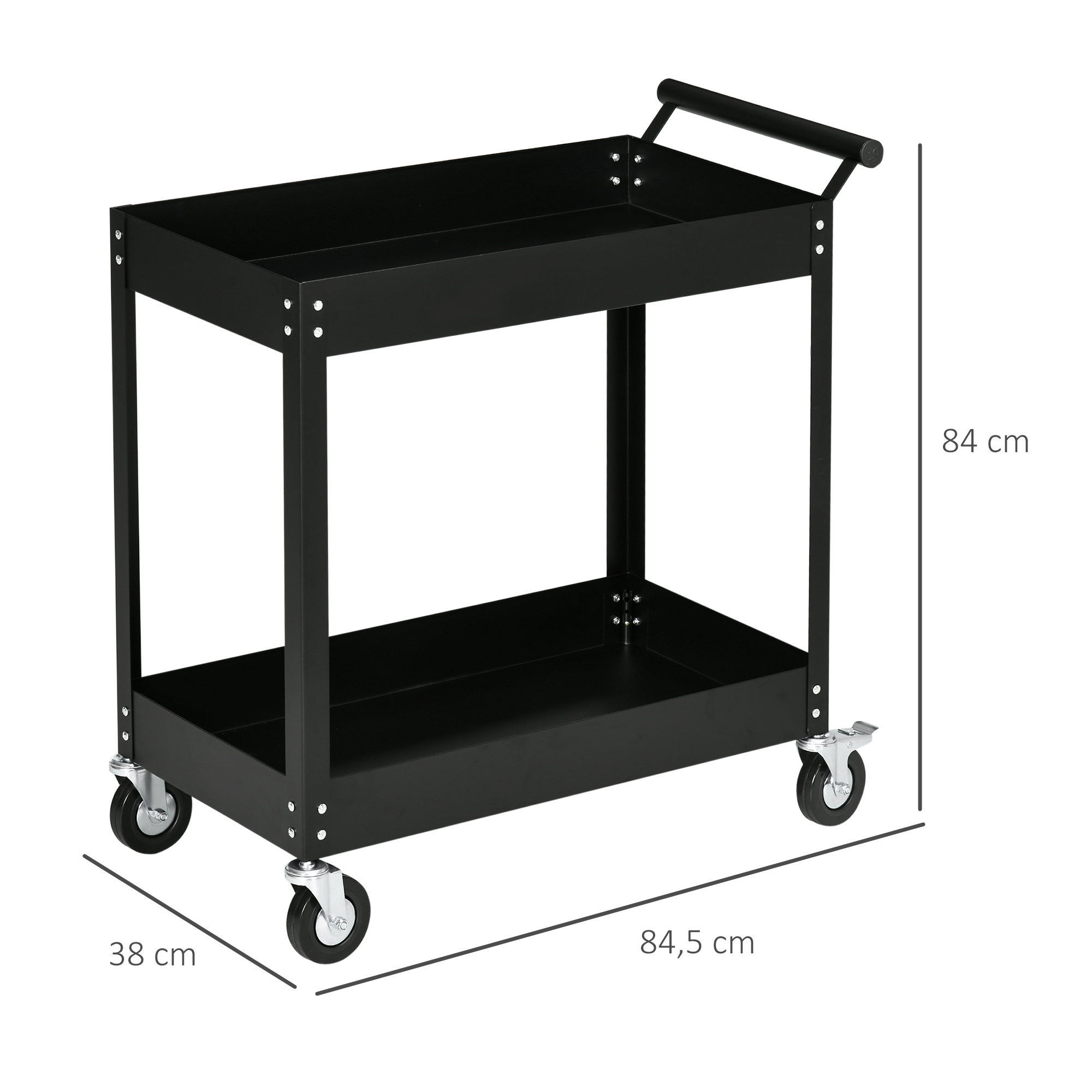 Dimensions du servante à outils