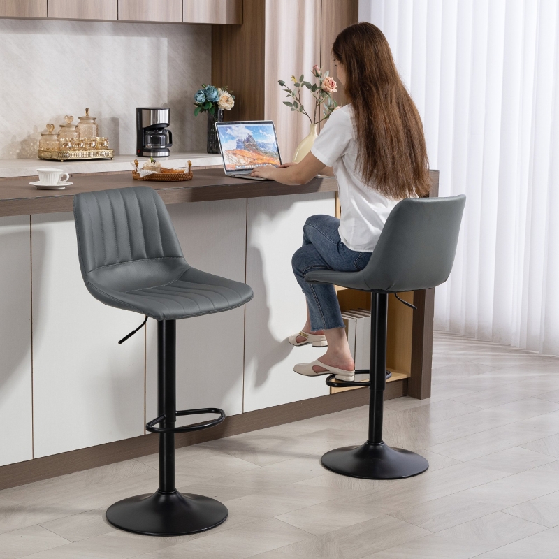 Détail du tabouret de bar