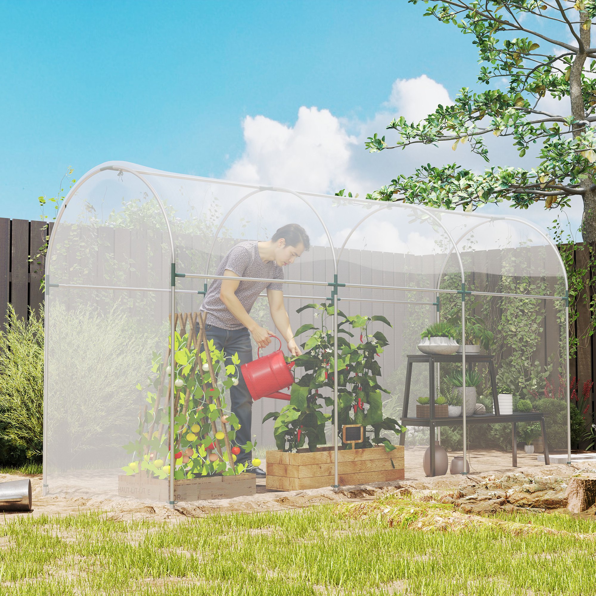 Dimensions du serre de jardin