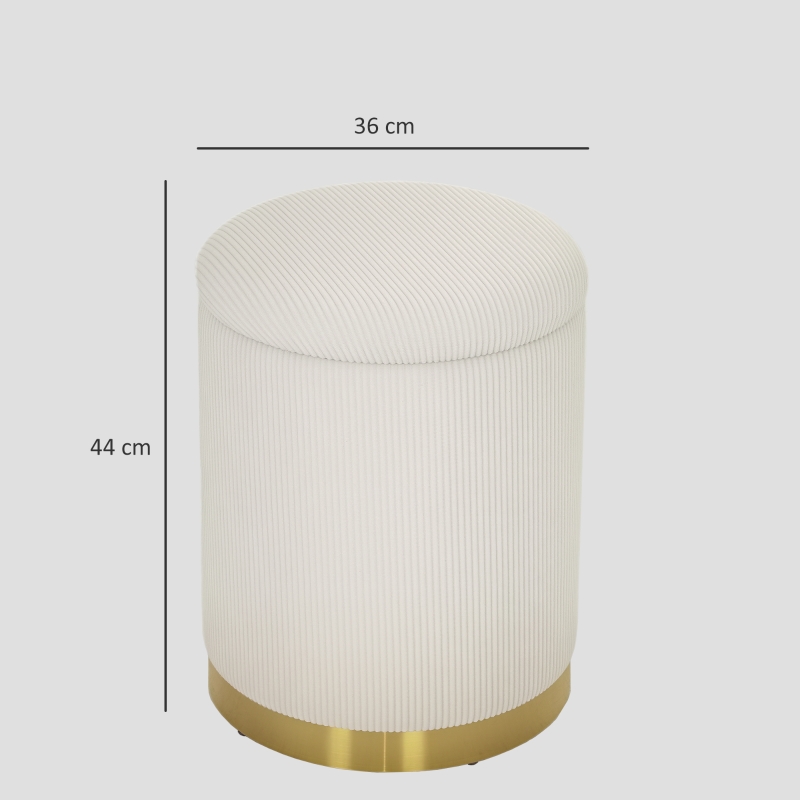 Dimensions du pouf